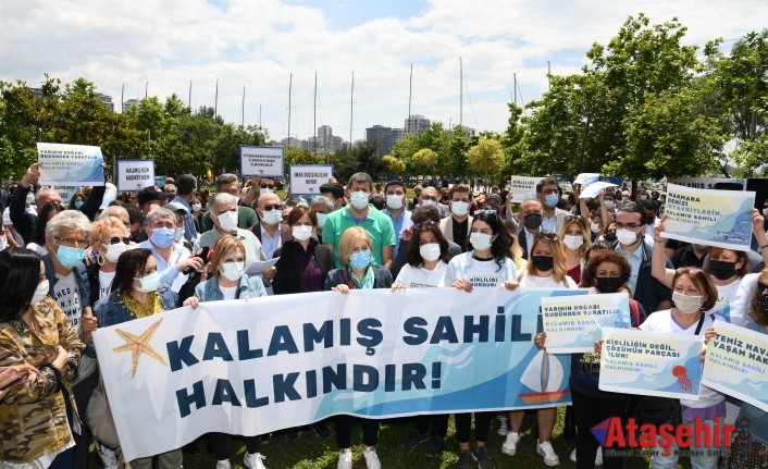 KALAMIŞ SAHİLİ'NİN ÖZELLEŞTİRİLMESİNE TEPKİLER BÜYÜYOR