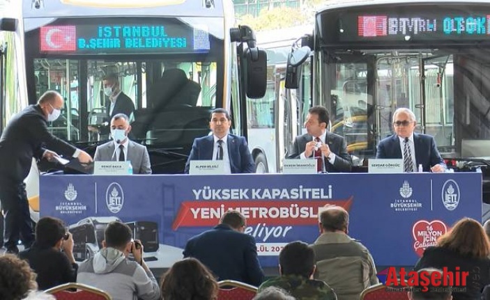 İSTANBUL’A 160 YENİ METROBÜS ARACI