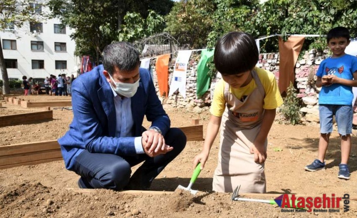 KADIKÖY BOSTANLARINA İLK TOHUMLAR ATILDI