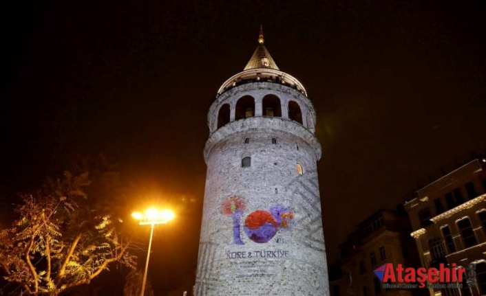 GALATA KULESİNDE GÖRSEL ŞÖLEN YAŞANDI