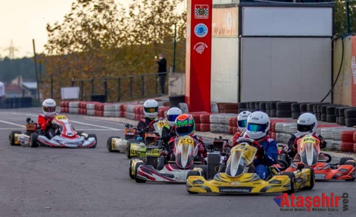 Tuzla Karting Park'ta Büyük Çekişme