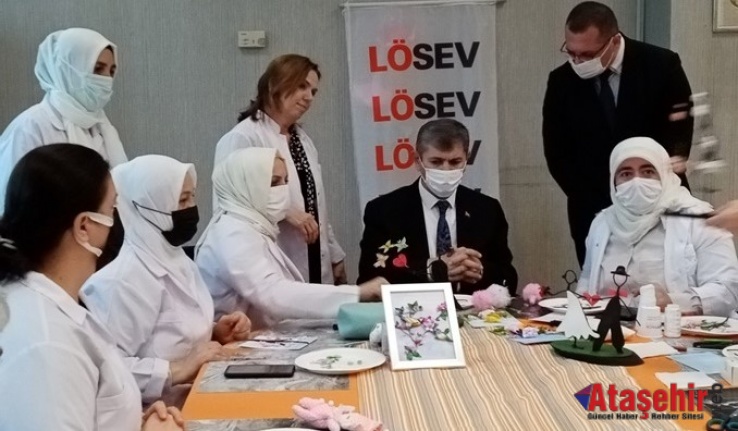 Ataşehir LÖSEV’de ilk sertifika töreni