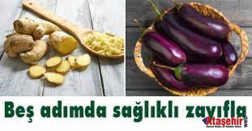 Beş adımda sağlıklı zayıfla