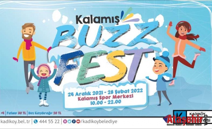 KIŞ FESTİVALİ "BUZZFEST" KADIKÖY'DE BAŞLIYOR