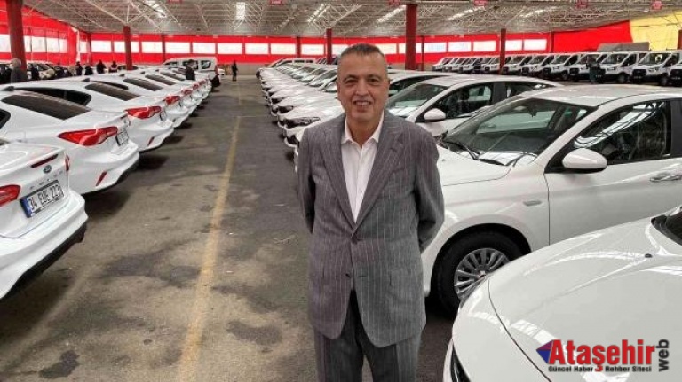 Ataşehir Belediyesi filosuna 139 yeni araç kattı