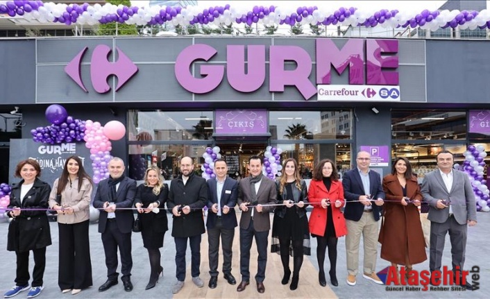 Batı Ataşehir Gurme CarrefourSA açıldı