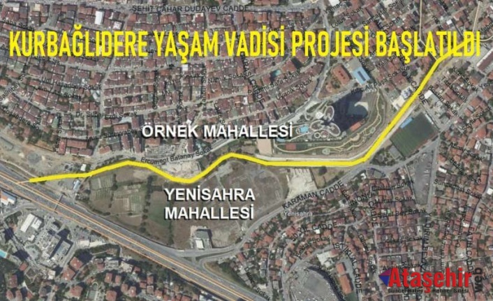 Kurbağalıdere'ye 14 Kilometrelik Yeni Yaşam Vadisi!