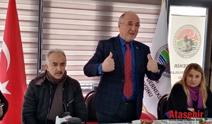 Ataşehir Kastamonu Dernekler Federasyonu basın ile buluştu