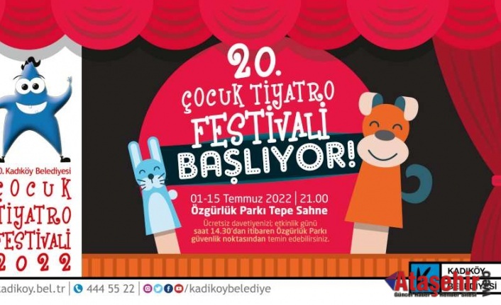 KADIKÖY ÇOCUK TİYATRO FESTİVALİ BAŞLIYOR