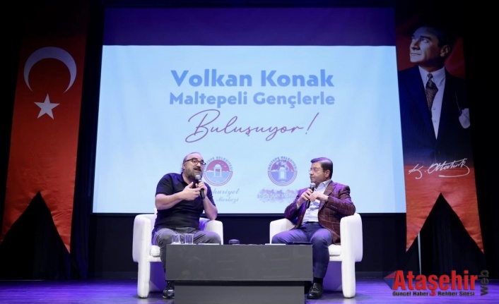 Volkan Konak, Maltepeli gençlerle buluştu 
