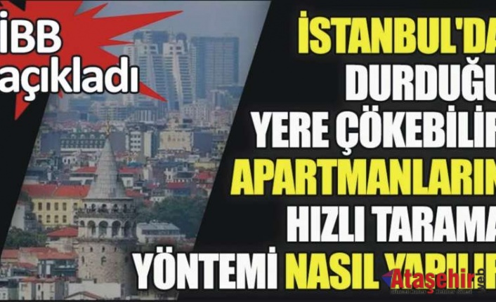 İSTANBUL'DA BİNAMI “HIZLICA İNCELEYİN” TALEBİ ARTTI