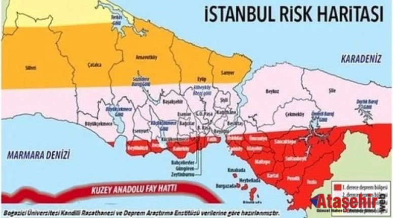 İstanbul'da, Riskli bölgeler terk ediliyor