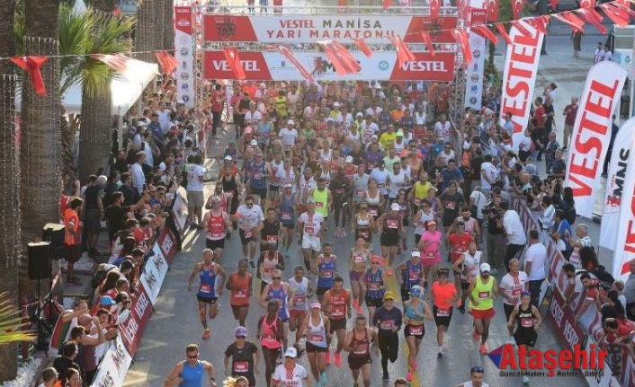 ULUSLARARASI VESTEL MANİSA YARI MARATONU HEYECANI SONA ERDİ 