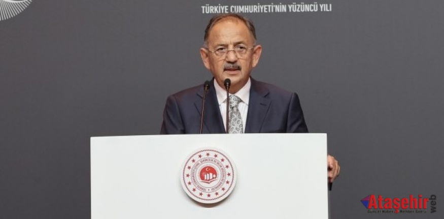 Mehmet Özhaseki, Deprem Yasasını  ay sonunda yüce Meclisin takdirine sunacağız.