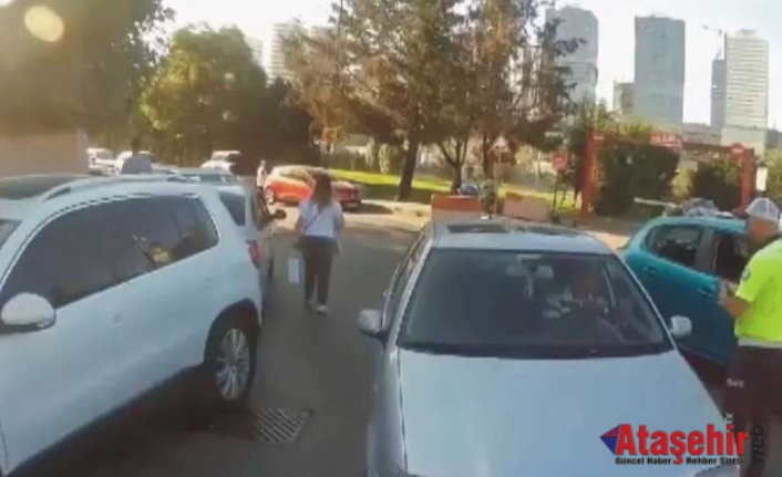 Polis, motokuryeye atlayıp kaçan kişiyi yakaladı!