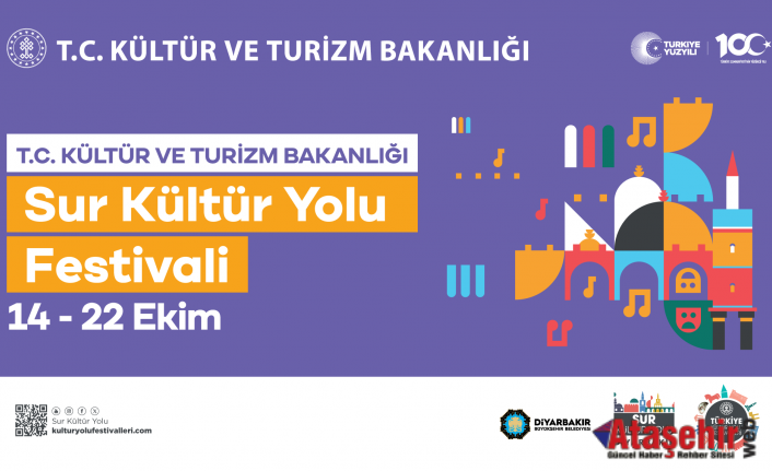 HERKESİ KUCAKLAYAN SUR KÜLTÜR YOLU FESTİVALİ BAŞLIYOR