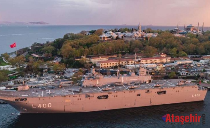 TCG Anadolu gemisi ziyarete açılıyor