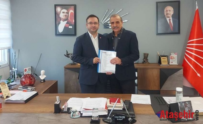 Ataşehir’de Kaya Uluyılmaz’dan adaylık başvurusu!