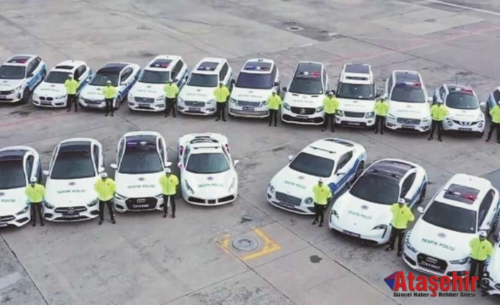 23 Lüks araç İstanbul Emniyet Müdürlüğü'ne verildi