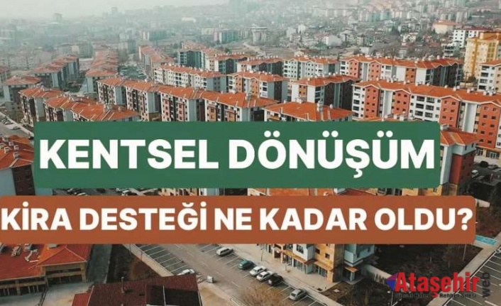 Çevre, Şehircilik ve İklim Değişikliği Bakanlığı, Kentsel dönüşümde kira yardımını arttırdı