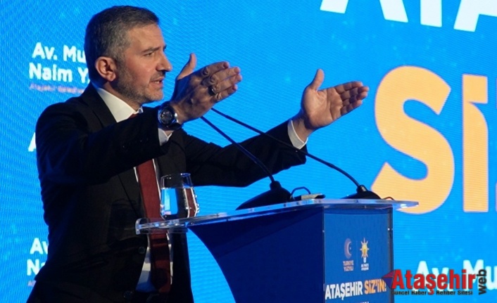 AK Parti Ataşehir Belediye Başkan adayı 5 yıllık projelerini tanıttı