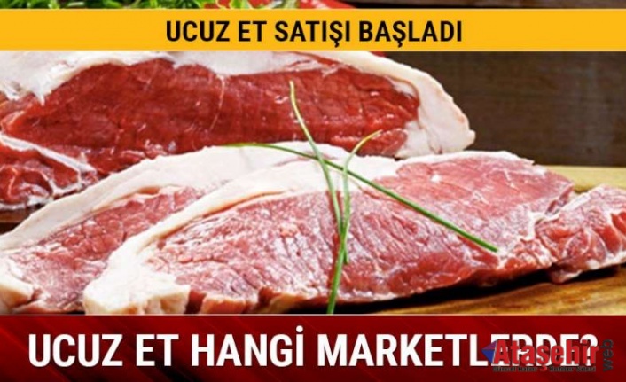 İstanbul'da Ucuz Et Satan Marketler