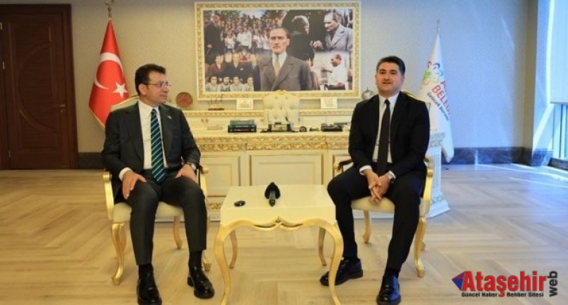 İMAMOĞLU’NDAN ATAŞEHİR BELEDİYE BAŞKANI ADIGÜZEL’E ZİYARET