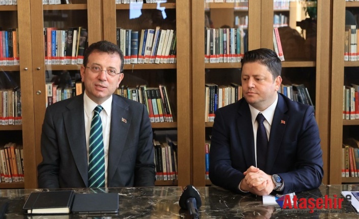 İMAMOĞLU’NDAN KADIKÖY BELEDİYE BAŞKANI KÖSEDAĞI’NA TEBRİK ZİYARETİ