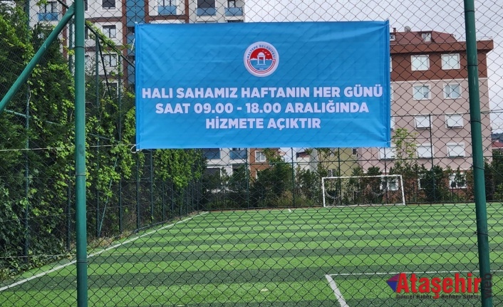 Maltepe'de Halka ÜCRETSİZ HALI SAHA Hizmeti Başladı