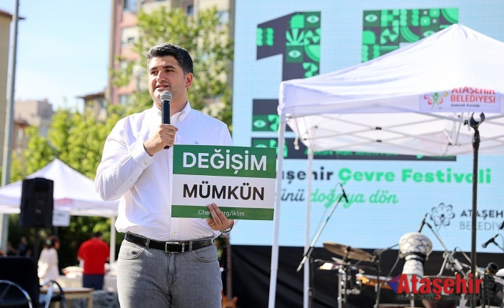 “15. ATAŞEHİR ÇEVRE FESTİVALİ” DOĞASEVERLERİ BİR ARAYA GETİRDİ