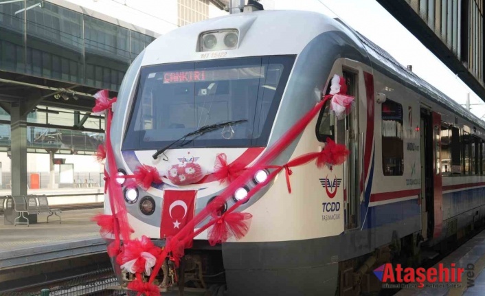 Çankırı Turistik Tuz Ekspresine ilgi çok fazla