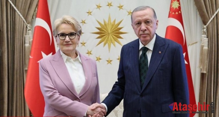 Cumhurbaşkanı Erdoğan Meral Akşener ile görüştü