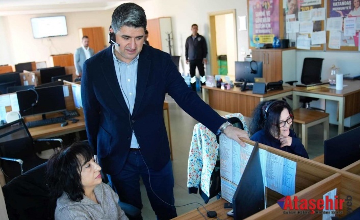 ATAŞEHİR BELEDİYESİ YENİ “ÇÖZÜM MERKEZİ” İLE HIZLI VE ETKİN HİZMET SAĞLIYOR