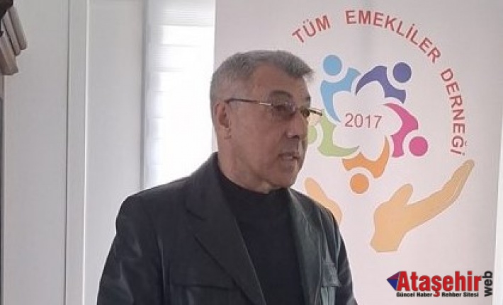 Emekliler Derneği “Şekere Göz Yumma” konulu seminer düzenledi