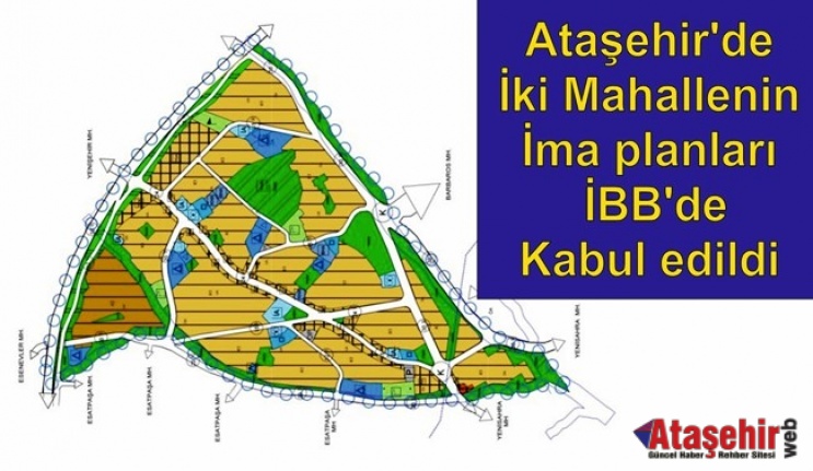 Ataşehir'de iki Mahallenin İmar planı İBB'de kabul edildi