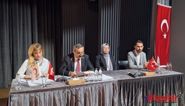 Türk Kızılay Ataşehir Şubesinde Talha Keleş tekrar başkan seçildi.