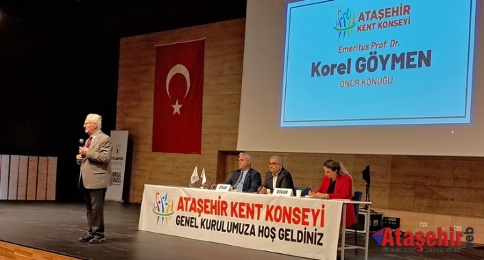 Ataşehir Kent Konseyi'nin Onur Konuğu Korel Göymen oldu