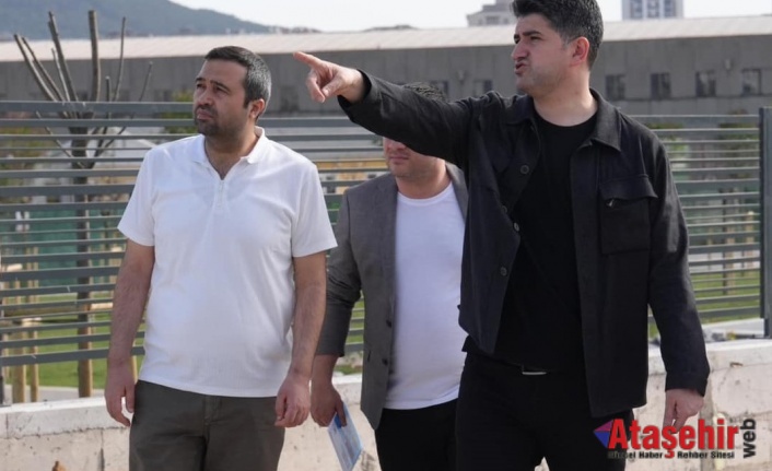BAŞKAN ONURSAL ADIGÜZEL, ATAŞEHİR'DE DEVAM EDEN 6 PROJEYİ YERİNDE İNCELEDİ