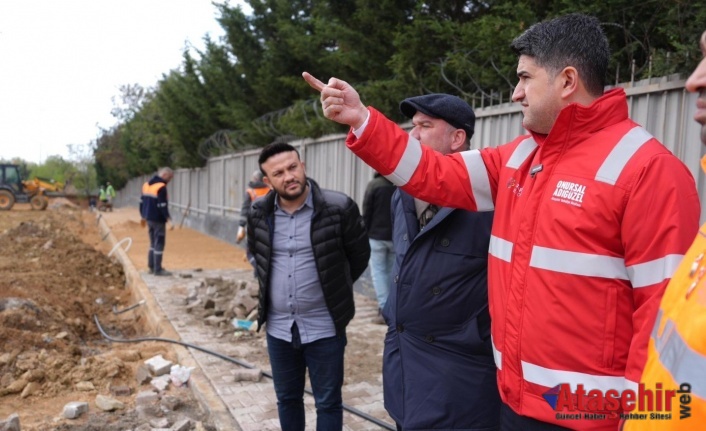 BAŞKAN ADIGÜZEL İKİNCİ KENT BOSTANI'NI ZİYARET ETTİ