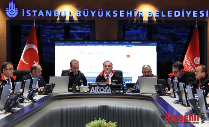 İBB, DEPREM TEYAKKUZUNDA