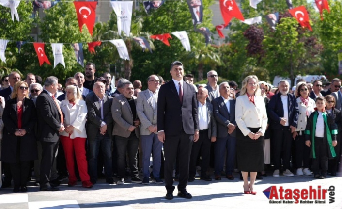 ATAŞEHİR'DE 19 MAYIS COŞKUYLA KUTLANDI