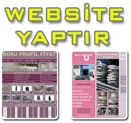 HAZIR YÖNETİCİ PANELLİ WEB SİTELERİ YAPTIRIN