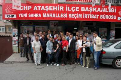 CHP 1. Bölge Milletvekili adayı KADİR GÖKMEN ÖĞÜT Yenisahra'da Seçim Çalışması Yaptı