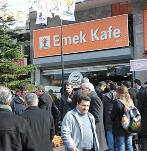 AK Parti Emek Kafesi'ni açtı