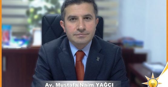 Ak Parti Ataşehir İlçe Başkanı'nın Mesajı