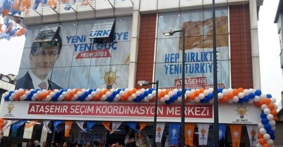 AK Parti Ataşehir SKM hizmete açıldı. 