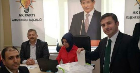 AK Parti Ataşehir'de Delege Seçimi yapıldı