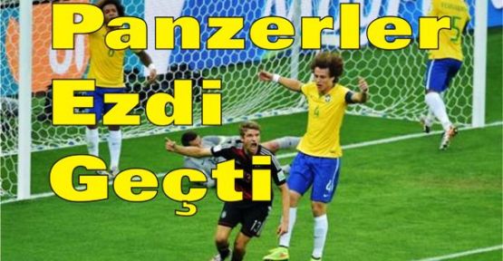 Almanya, Brezilya'ya acımadı, 7 - 1