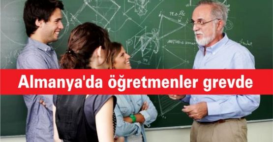 Almanya'da öğretmenler grevde