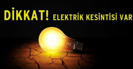 Anadolu Yakası’nda elektrik kesintisi!